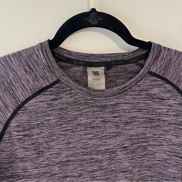 VRST Seamless Athletic Tee Marled Purple - Picture 2 of 6